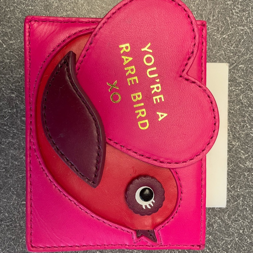 Kate Spade card holder in a classic Valentine